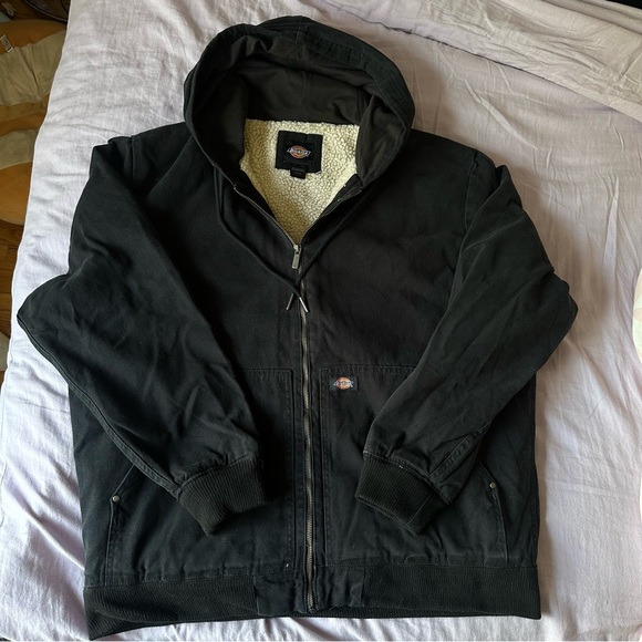 Dickies Sherpa Lined Workwear Hoodie Jacket - Picture 6 of 7